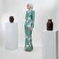 Kurung La'Zehra in Sage Green