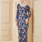 Maryam Kurung -  Avella Blue