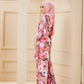 Maryam Kurung - Fuscia Pink