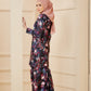 Maryam Kurung -  Black Flair