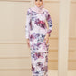 Maryam Kurung -Blossom Purple